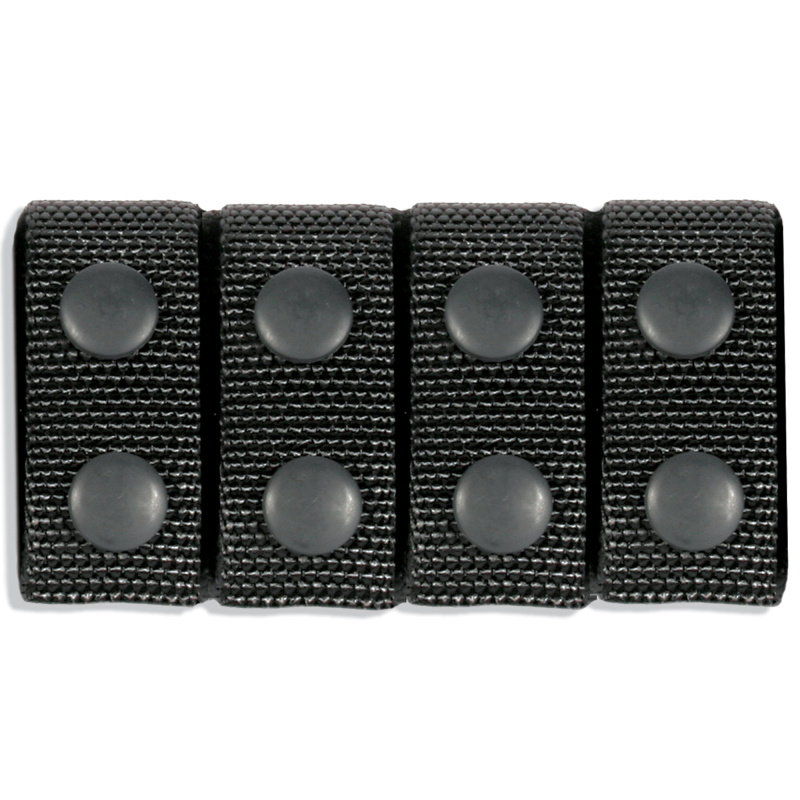 Nylon Belt Keepers For 2.25 Inch Belts Set of 4 Black