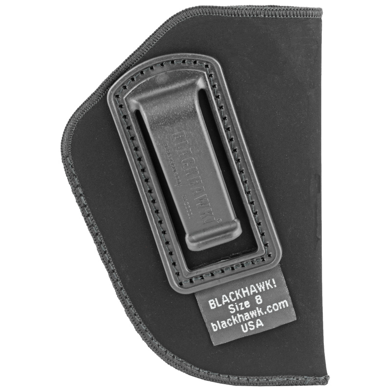 Inside-the-Pants Holster, Size 8, Fits Small Revolver with 2" Barrel, Right Hand, Black 73IP08BKA
