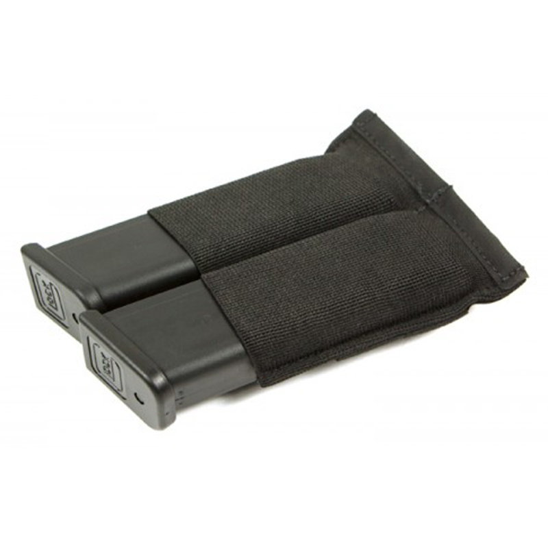 Ten Speed Double Magazine Pouch, For Pistol, Black HW-TSP-PISTOL-2-BK