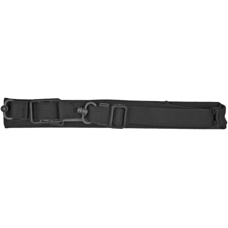 Vickers 221 Sling Black | Push Button, Padded, Plastic Hardware