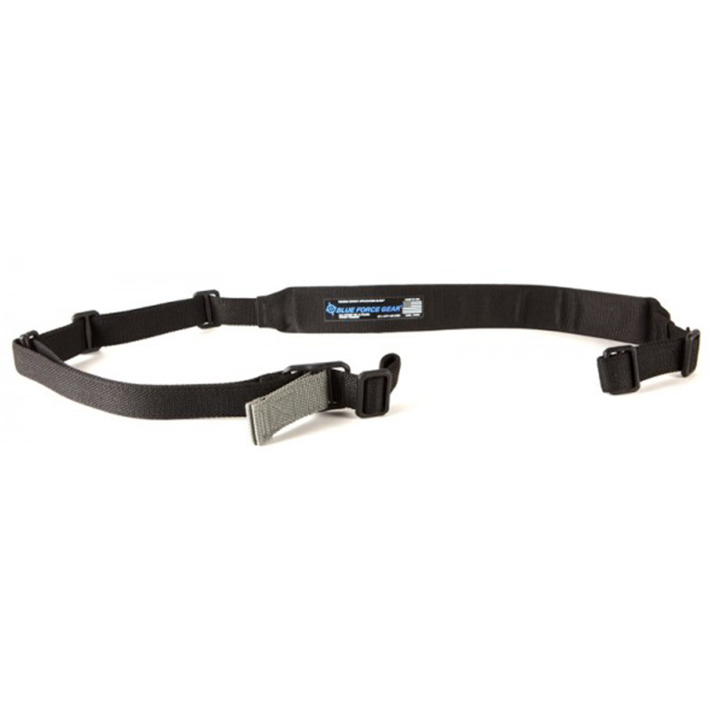 Vickers 221 Sling Black | RED Swivel, Unpadded, Plastic Hardware