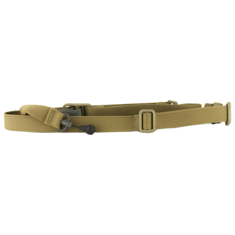 Vickers 221 Sling Coyote Brown | RED Swivel, Unpadded, Plastic Hardware