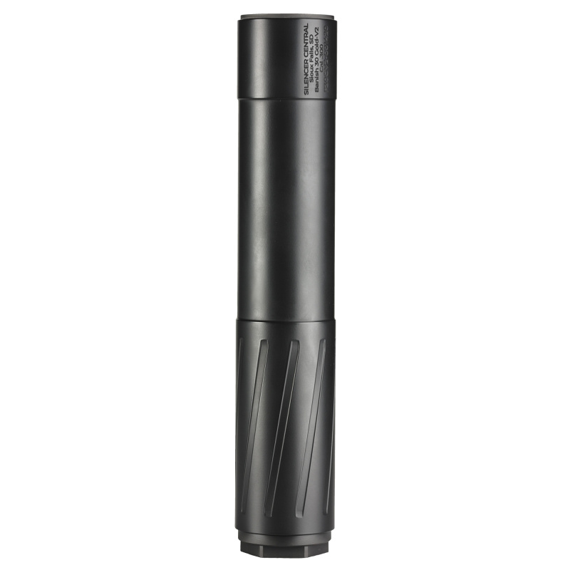 Banish 30 Gold V2, Suppressor, .30 Cal, 8.2" Length, 1.593" Diameter, Titanium Construction, Cerakote Finish, Black, HUB Compatible, Includes 5/8X24 Direct Thread Muzzle Brake, 13oz 100000111288