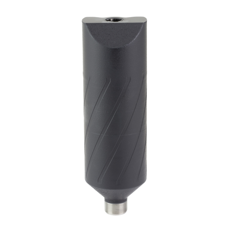 BANISH 410, Suppressor, 410 Bore, 6.37" Length, 2" Wide and 1.45" Tall Diameter, Titanium Construction, Cerakote Finish, Black, Includes IC, M, F Choke Tubes, 7.2oz 100000111552