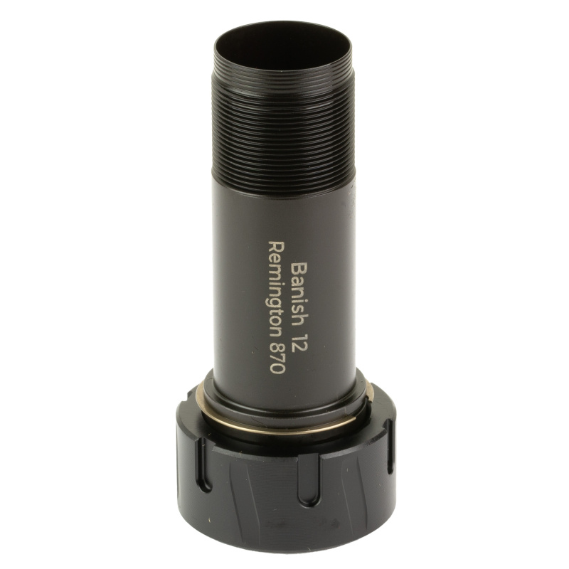 Banish 12 Adapter, Fits Remington Choke, 12 Gauge, Black 100000350030