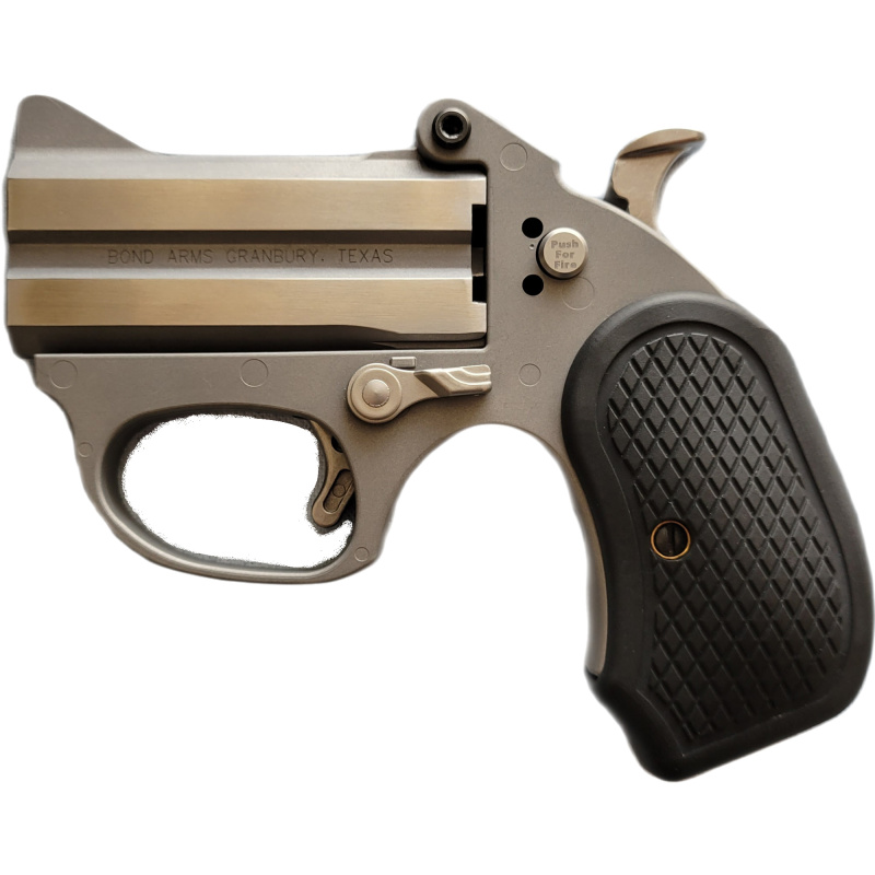 Honey-B, Derringer, Sub-Compact, 38 Special, 3" Barrel, Fixed Sights, Stainless Steel, Silver, 2 Rounds BAHB-38SPL