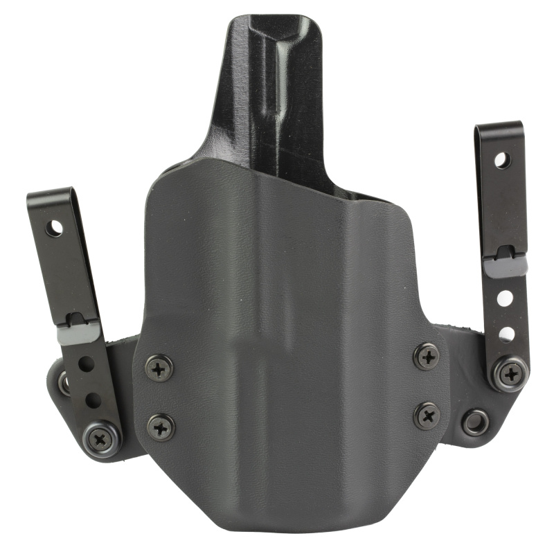Mini Wing IWB, Belt Holster, Fits Springfield Echelon, Kydex, Black, 1.75" Belt Loops, Adjustable, Optics Ready, Tall Sights Compatible, Right Hand 160923