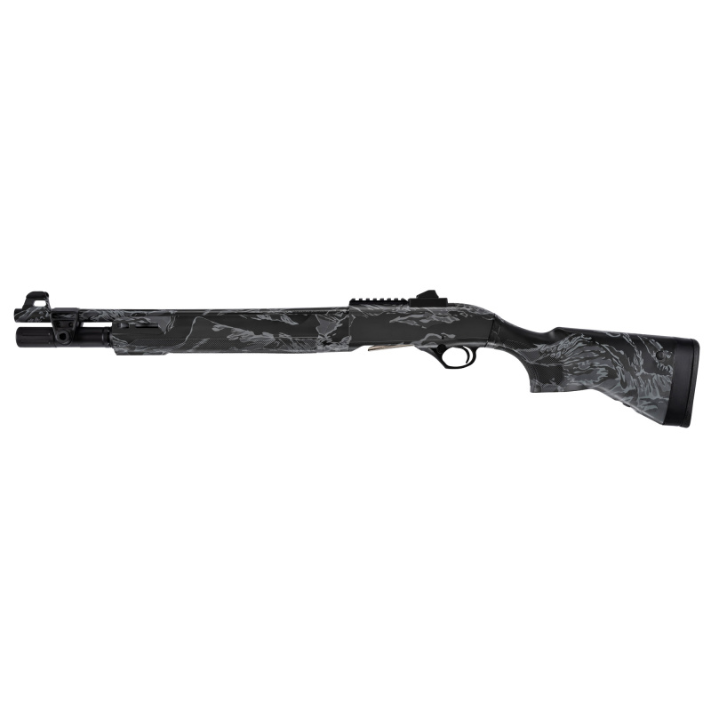 A300 Ultima Patrol, Semi-automatic Shotgun, 20 Gauge, Anodized Finish, Tiger Stripe Gray, Synthetic Stock, Improved Cylinder, Ghost Ring Sight, 7 Rounds J32CS21