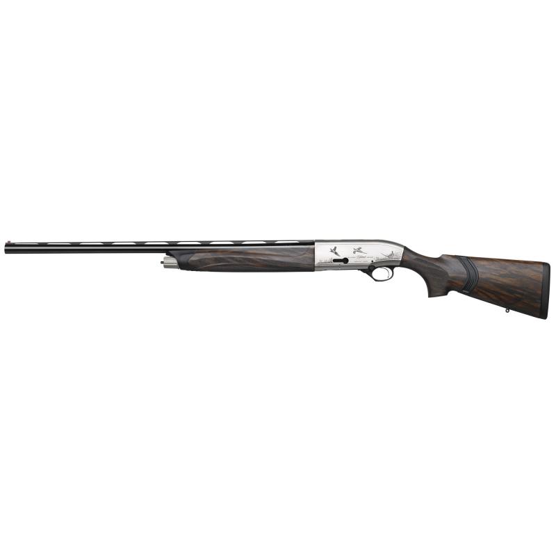 A400 Upland, Semi-automatic, 12 Gauge, 26" Barrel, Nickel Finish, Wood Stock, Right Hand, Includes 3 Choke Tubes - F,M,C, 3Rd, Brass Bead Front Sight J40AN16