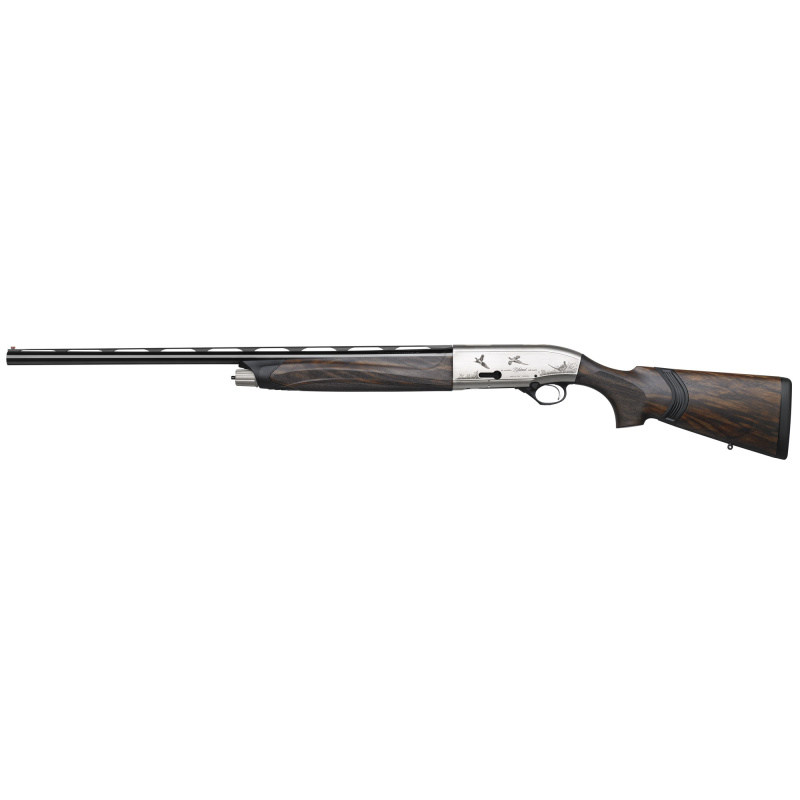 A400 Upland 12 Gauge, 28" Barrel, Semi-automatic, Nickel Finish, Wood Stock, Right Hand, Includes 3 Choke Tubes - F,M,C, 3Rd, Brass Bead Front Sight J40AN18