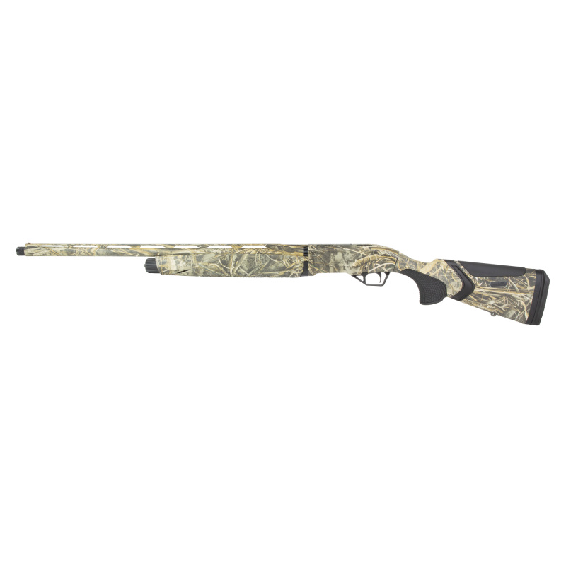 A400 Solo, Semi-automatic, 12 Gauge, 3" Chamber, 26" Barrel, Realtree MAX-7 Camo Finish, Synthetic Kick-Off Stock, Includes Optima HP Extended Chokes (F, M, IC), Fiber Optic Front Sight, 2 Rounds J40SLMX16