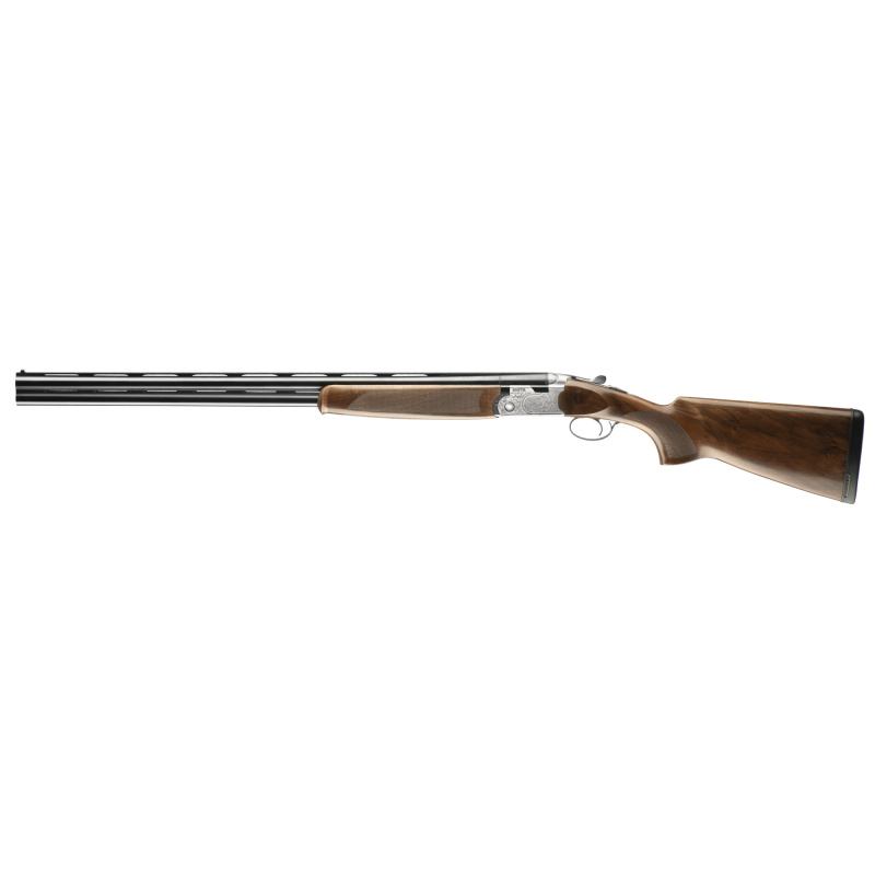 686 Silver Pigeon I Sporting, Over/Under, 12 Gauge, 3" Chamber, 32" Barrels, Floral Engraving, Silver Receiver, Oil Finished Wood Stock, 5 Choke Tubes - F,IM,M,IC,C, Optima Choke HP Chokes, Right Hand, 2 Rounds J686S1232