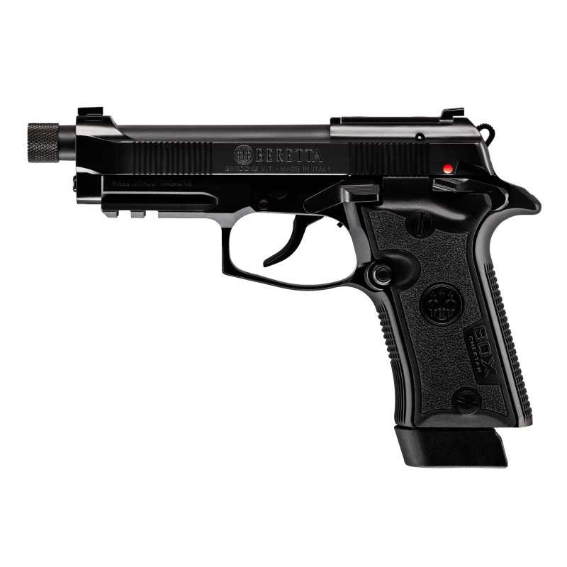 80X Cheetah Tactical Urban 380 ACP, 4.4" Threaded Barrel, 3 Dot Sights, Manual Safety, Matte Finish, Black, 15 Rounds, 2 Magazines J80XTU15 Double Action/Single Action, Semi-automatic, Compact Metal Frame Pistol