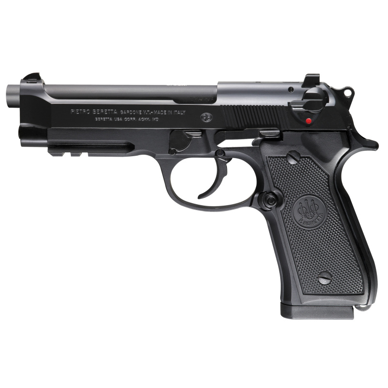 96A1 .40 Smith & Wesson 4.9 Inch Barrel Bruniton Finish Plastic Grips Picatinny Rail 10 Rounds Comes With Three Magazines