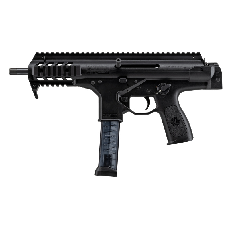 PMXs | 9mm, 6.9" Threaded Barrel 1/2x28, 2x 30rd Magazines, Black Finish