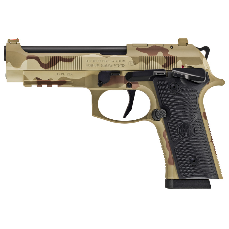 92XI SAO Full Size | 9X19mm, 4.7" Barrel, DCU Camo, 2 18 Rd Magazines, Limited Edition