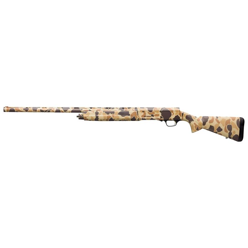 A5 Camo, Sporting Shotgun, Semi-automatic, 12 Gauge 3.5", 28" Barrel, Vintage Tan Camo, Composite Stock, Fiber Optic Sight, 4 Rounds, Invector DS Chokes - Full, Mod, IC, Right Hand 0119082004