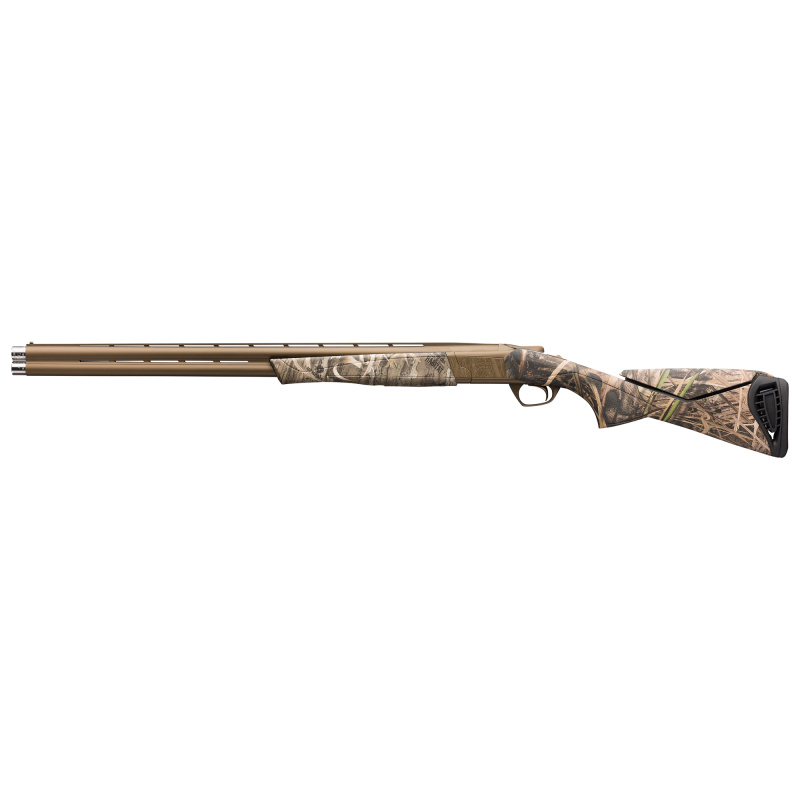 Cynergy Wicked Wing Sporting Shotgun, Over/Under 12 Gauge 3.5", 28" Barrel, Burnt Bronze, Mossy Oak Shadow Grass Habitat Stock, Bead Sight, 2 Rounds, Invector Plus Extended Chokes - Full, Mod, IC, Right Hand 018722204