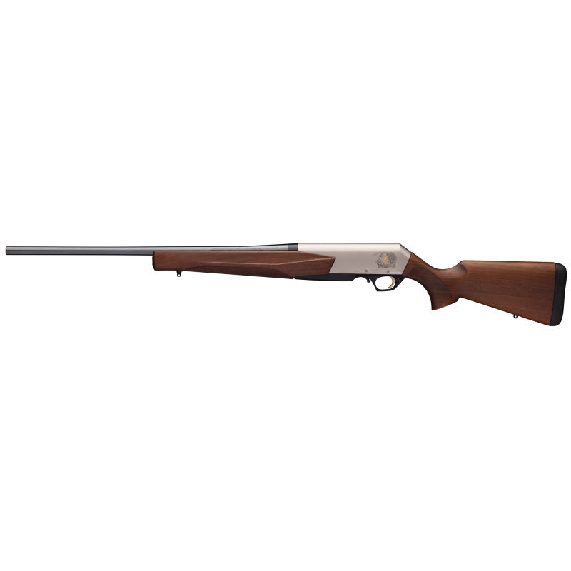 BAR Mark III .30-06 Springfield 24 Inch Barrel Blue Finish Walnut Stock Oil Finish Satin Nickel Receiver 4 Round