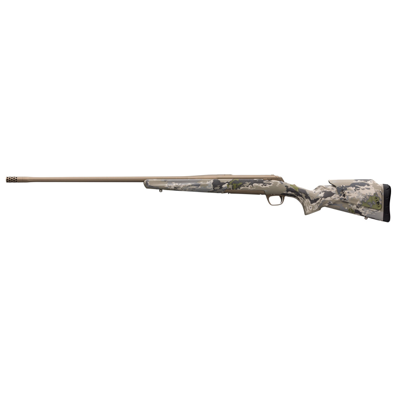 X-Bolt Speed Long Range, Hunting Rifle, Bolt Action, 6.5 Creedmoor, 26" Barrel, Fluted Barrel - Threaded 5/8x24, Smoked Bronze, OVIX Camo Stock, 4 Rounds, Right Hand 035557282