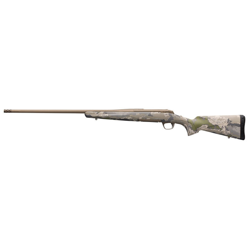 X-Bolt Speed, Hunting Rifle, Bolt Action, 6.5Creedmoor, 22" Barrel, Fluted Barrel - Threaded M13X.75, Smoked Bronze, OVIX Camo Stock, 4 Rounds, Right Hand 035558282
