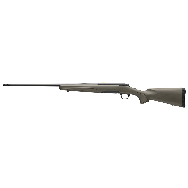 X-Bolt Hunter, Bolt Action Rifle, 6.5 Creedmoor, 22" Sport Contour Barrel, Threaded M13x.75, Muzzle Brake, Blued Finish, Black, Olive Drab Green Composite Stock, 4 Rounds, 1 Magazine 035597282