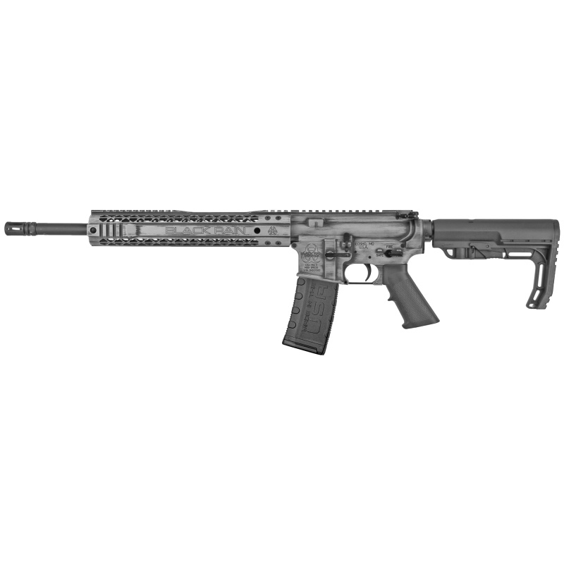 SPEC15, Semi-automatic Rifle, 223 Rem/556NATO, 16" Barrel, Gray, Collapsible Stock, 30Rd BRO-SPEC15-SGB