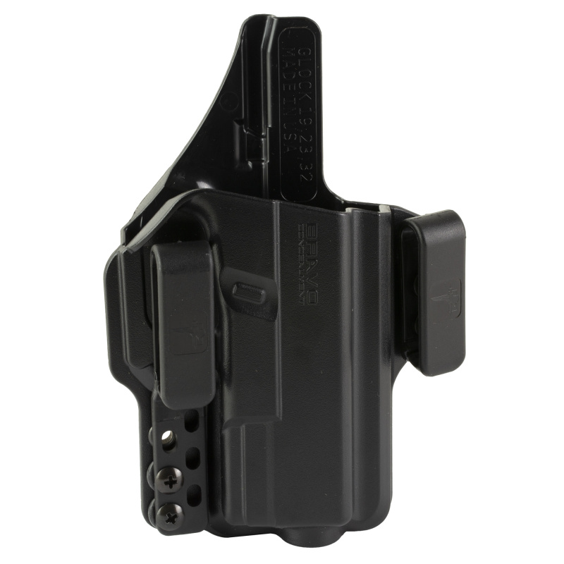 Torsion, IWB Concealment Holster, Waistband Clips, Fits Glock 19/19X/23/32/45, Right Hand, Black, Polymer, Does not fit Glock Gen 5 40SW BC20-1001