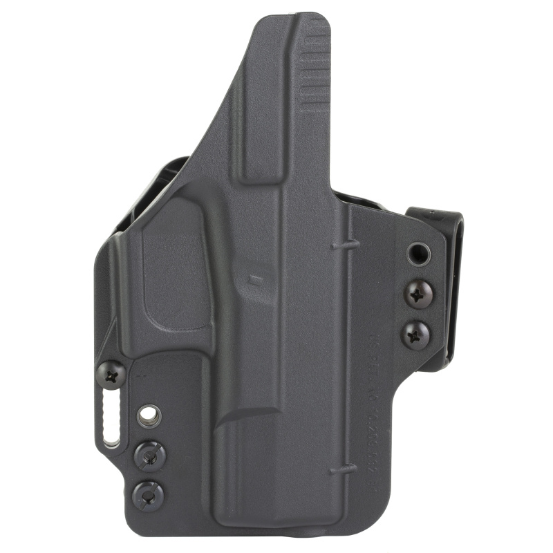 Torsion, IWB Concealment Holster, Waistband Clips, Fits Glock 19/19X/23/32/45, Left Hand, Black, Polymer, Does not fit Glock Gen 5 40SW BC20-1007