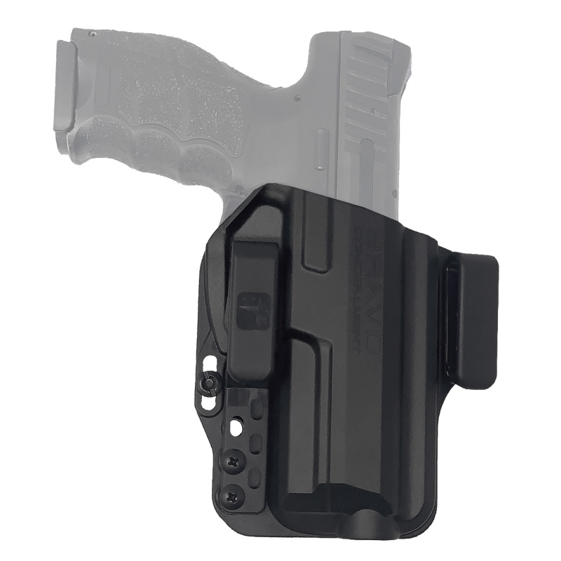 Torsion, IWB Concealment Holster, Waistband Clips, Fits HK VP9, Right Hand, Black, Polymer BC20-1008
