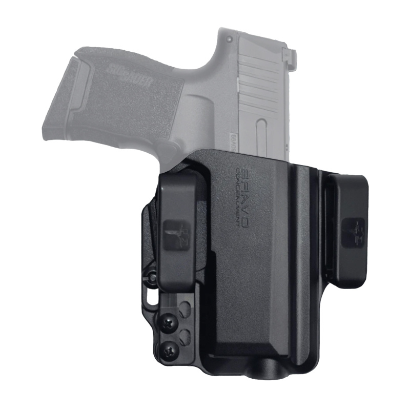 Torsion, IWB Concealment Holster, Waistband Clips, Fits Sig P365, Right Hand, Black, Polymer BC20-1012