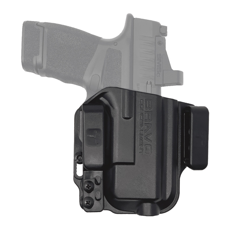 Torsion, IWB Concealment Holster, Waistband Clips, Fits Springfield Hellcat, Right Hand, Black, Polymer, Does not fit Hellcat RDP BC20-1026