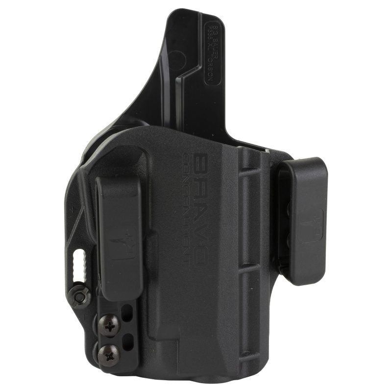 Torsion, IWB Concealment Holster, Waistband Clips, Fits Sig P365 XL, Right Hand, Black, Polymer BC20-1027
