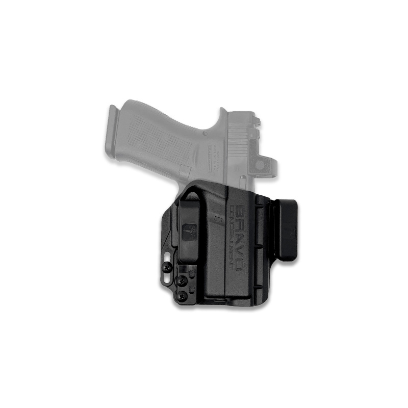 Torsion, IWB Concealment Holster, Waistband Clips, For Glock 43/43X/43X MOS, Right Hand, Black, Polymer BC20-1028