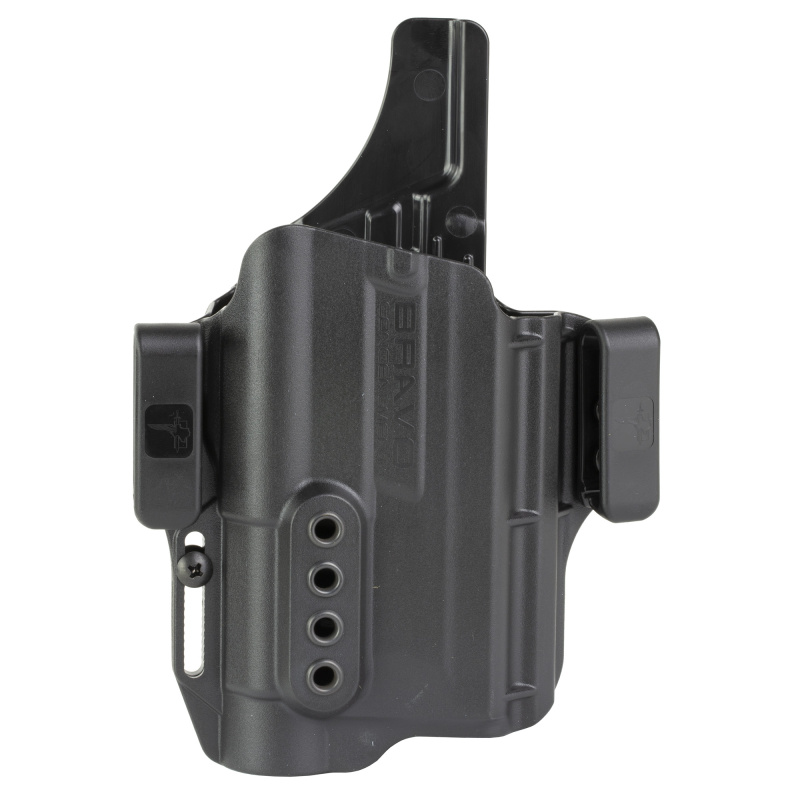 Torsion Light Bearing, IWB Concealment Holster, Waistband Clips, S&W M&P 2.0 9/40 Full Size w/Streamlight TLR-1, Right Hand, Black, Polymer BC40-1007