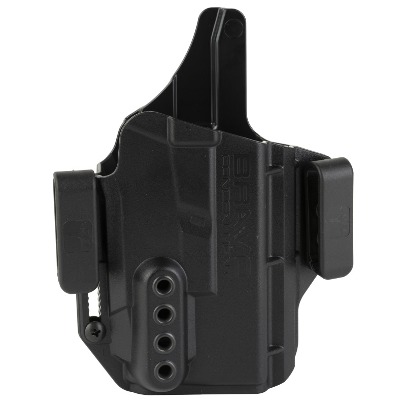 Torsion, IWB Concealment Holster, Waistband Clips, Fits Glock 19/19X/23/32/45 w/Streamlight TLR-7, Right Hand, Black, Polymer, Does not fit Glock Gen 5 40SW BC40-1010