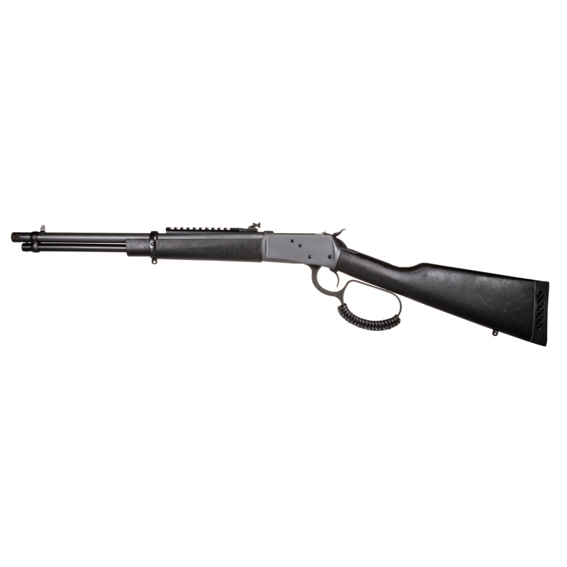 R92, Lever Action Rifle, 357 Magnum, 16.5" Round Threaded Barrel, Matte Finish, Sniper Gray, Coated Wood Furniture, Adjustable Sights, Picatinny Optics Rail, 8 Rounds, Right Hand 9235716G3-TB