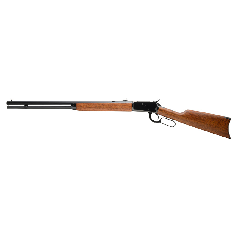 R92, Octagon, Lever Action Rifle, 357 Magnum, 24" Octagon Barrel, Blued Finish, Black, Brazillian Hardwood Furniture, Buckhorn Sights, 12 Rounds, Right Hand 923572413