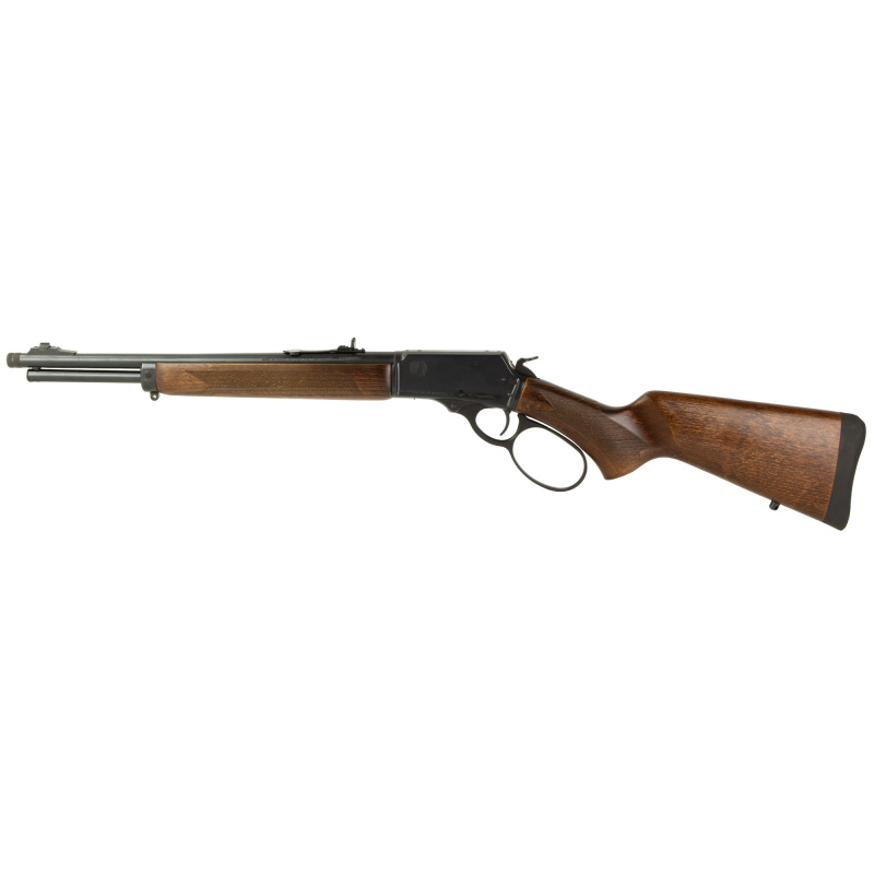 R95 Trapper, Lever Action Rifle, 357 Magnum, 16.5" Barrel, Oxide Finish, Black, Buckhorn Rear Sights, Drift Adjustable Front Sight, Wood Stock, 8 Round 950357161