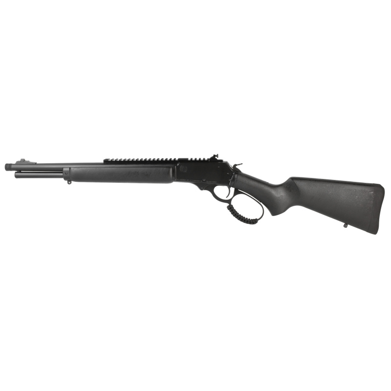 R95 Triple Black, Lever Action Rifle, 444 Marlin, 16.5" Barrel, Cerakote Finish, Black, Ghost Ring Sight, Picatinny Rail, Black Wood Stock, 5 Round 950444161TB