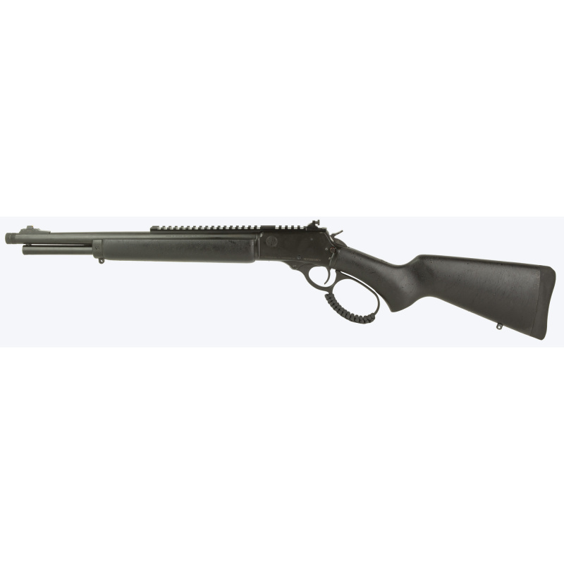 R95 Triple Black, Lever Action Rifle, 454 Casull, 16.5" Barrel, Cerakote Finish, Black, Ghost Ring Sight, Picatinny Rail, Black Wood Stock, 7 Round 950454161TB