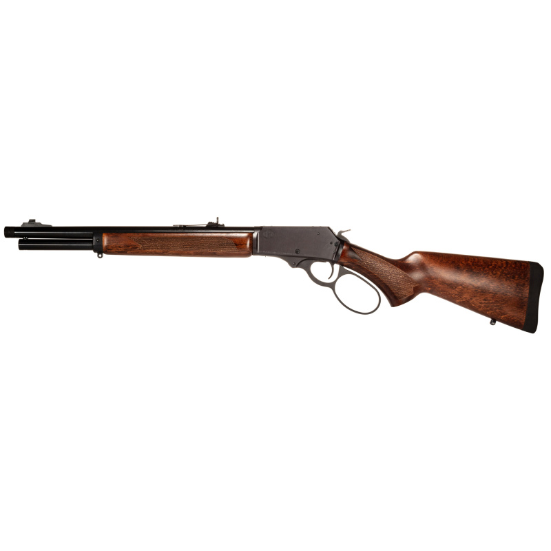 R95, Trapper, Lever Action Rifle, 45-70 Government, 16.5" Barrel, Black Oxide Finish, Black, Buckhorn Rear Sight, Drift Adjustable Front Sight, Walnut Stock, 5 Rounds 954570161