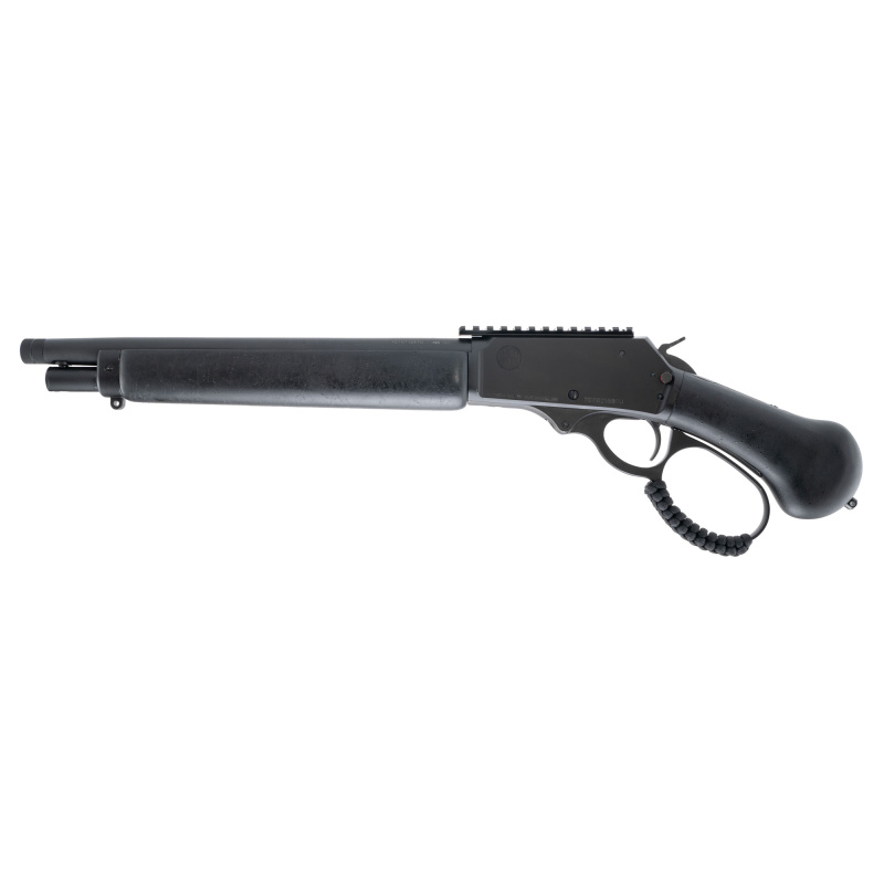 R95, Lever Action Pistol Grip Firearm, 357 Magnum, 13.25" Threaded Barrel, Picatinny Top Rail, Cerakote Finish, Black, Medium Loop, 6 Rounds 95P357131