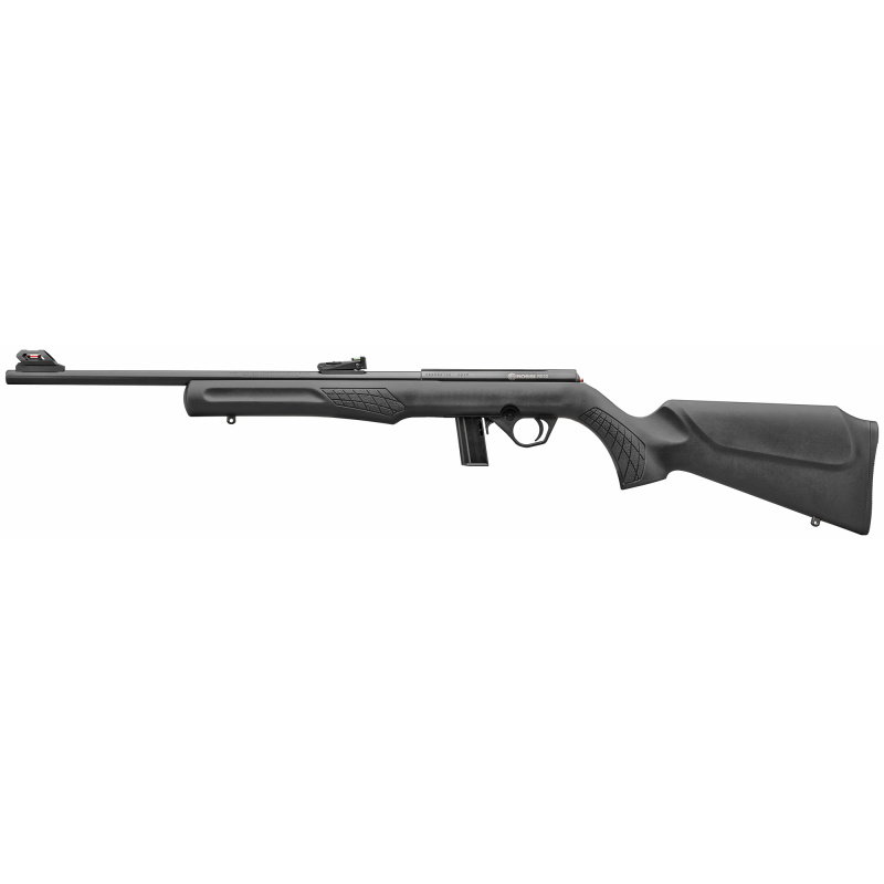 RB22, Bolt Action Rifle, 22LR, 18" Barrel, Black Finish, Synthetic Stock, 10Rd, Adjustable Fiber Optic Sights RB22L1811