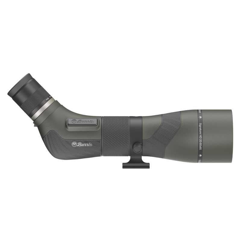 Signature HD, Spotting Scope, 20-60X85mm, Fits ARCA Swiss, Compatible with Burris MOA/MIL Eyepieces, Matte Finish, Green/Black 300103