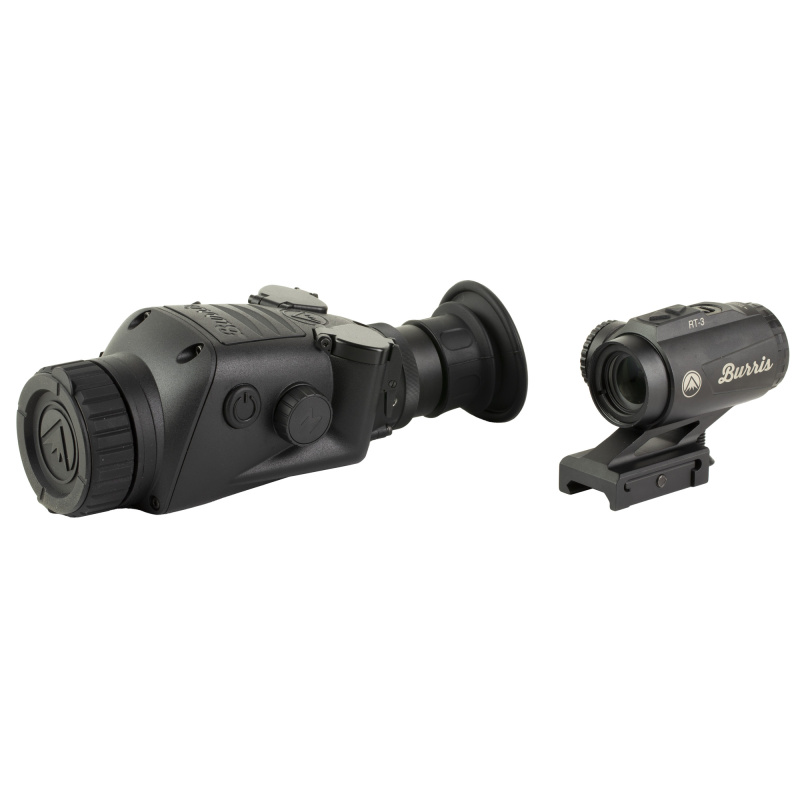 BTC35 V2/RT6, Thermal Optic/Red Dot Combo, BTC35 V2 Thermal Clip On, 1X, 35mm Objective, Matte Finish, Black, Burris RT3, Red Dot, Ballistic 3X Reticle, Matte Finish, Black 300675