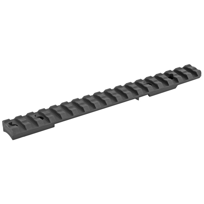 Xtreme Tactical 1 Piece Base, Savage Round Rear Short, Steel, No Cantilever, Fits Savage SA, Com[atible w/All Weaver-style and Picatinny-style Rings, Matte Finish 410661