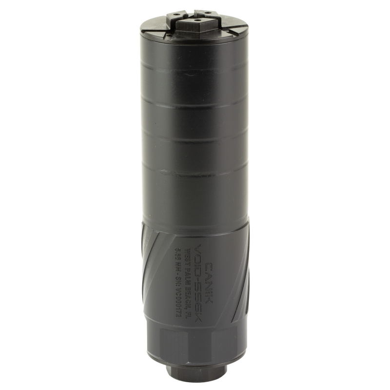 VOID-556K, 5.56 NATO, Suppressor, Stainless Steel Construction, Cerakote Finish, Black CASU0003
