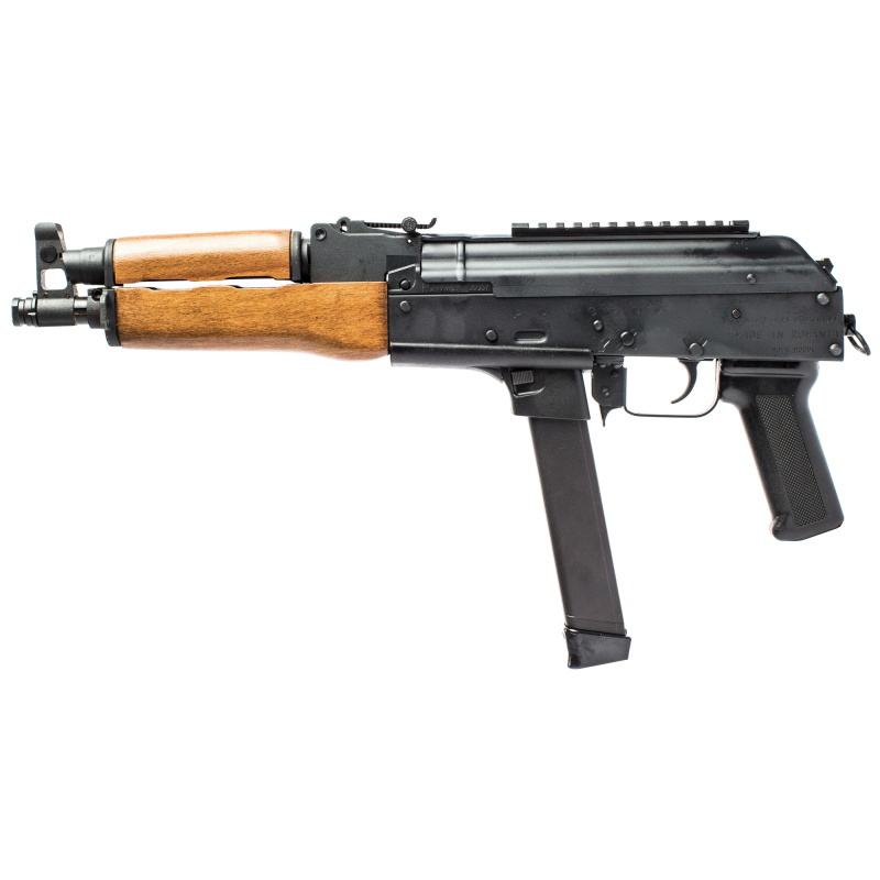 Draco NAK9, Semi-automatic Pistol, 9mm, 12.25", Steel, Black, 31Rd, 1 KCI Glock Style Magazine HG3736-N