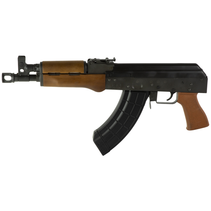 VSKA Draco, Semi-automatic Pistol| 7.62X39, 12.25" Barrel, Wood Furniture, Black, 30Rd, 1 Magazine HG6501-N